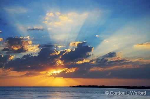 Sunrise At Powderhorn Bayou_35050.jpg - Photographed along the Gulf coast in Indianola, Texas, USA.